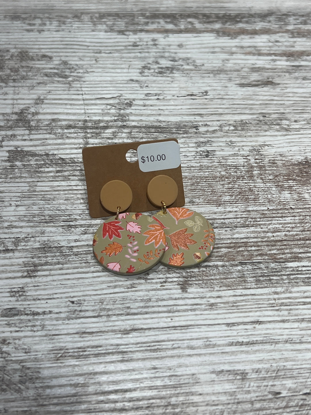 Leaf Dangle Earrings