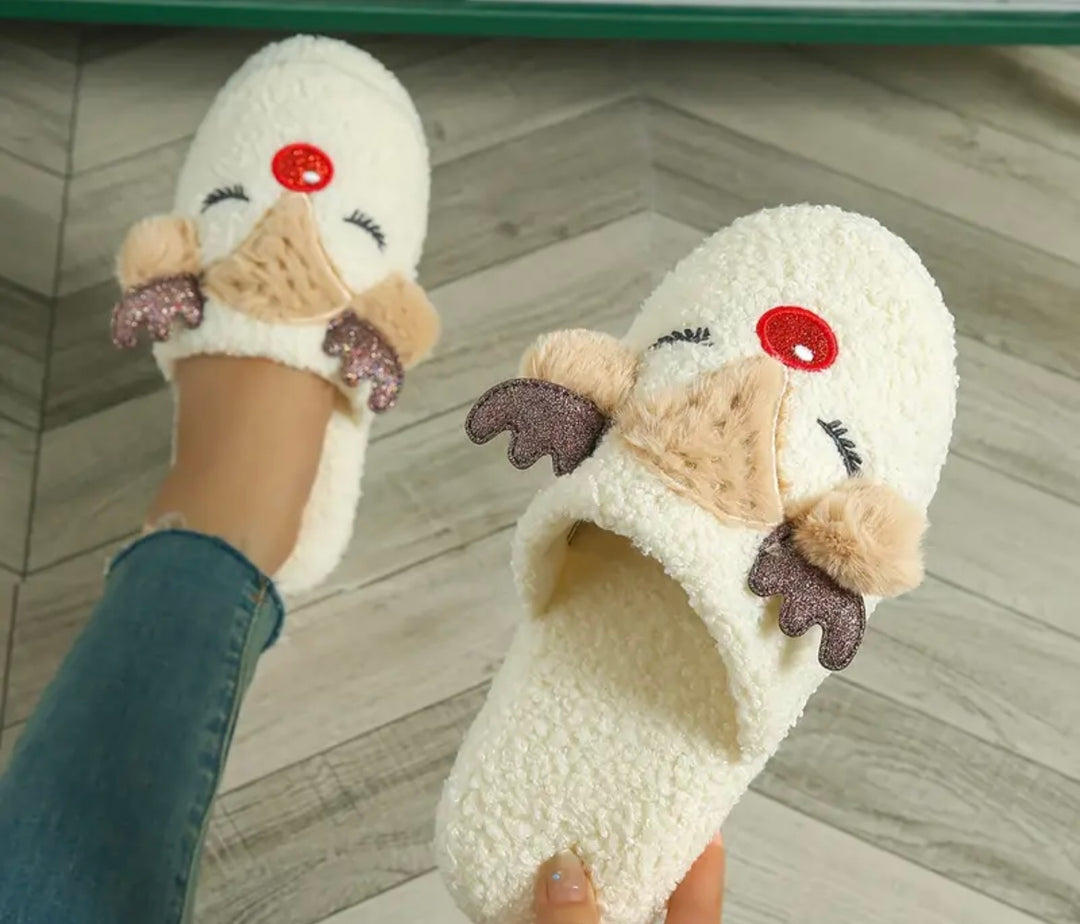 Reindeer Slippers