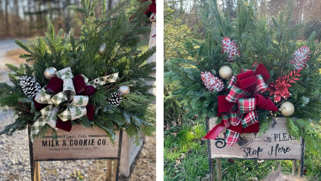 Christmas Porch Pot Workshop Tuesday, November 11th @ 6pm