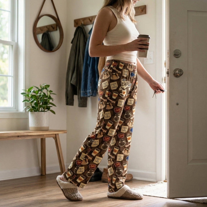 Gilmore Girls Luke's Coffee Diner Notes Lounge Pants