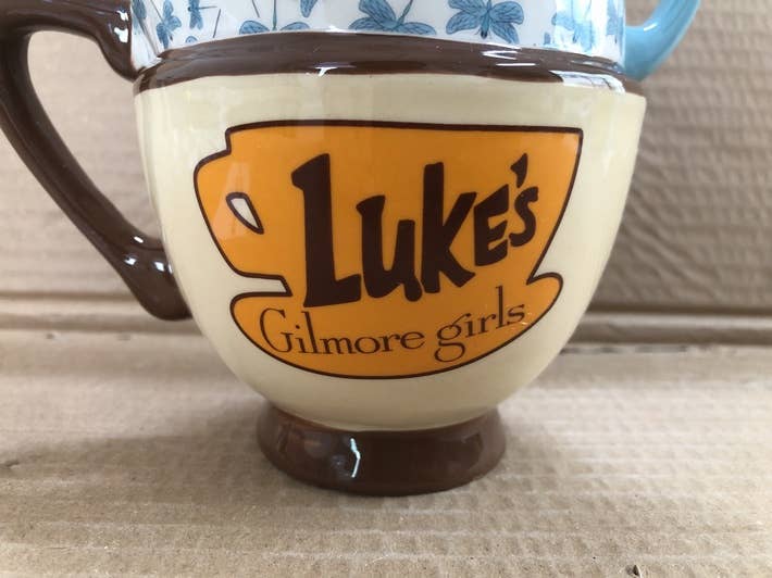 Gilmore Girls Destinations Stacked Ceramic 3D Sculpted Mug