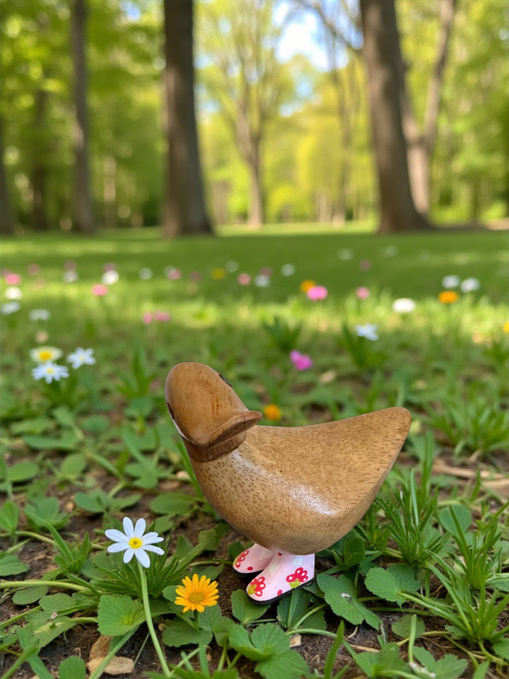 Flower Boots Bamboo Ducky 