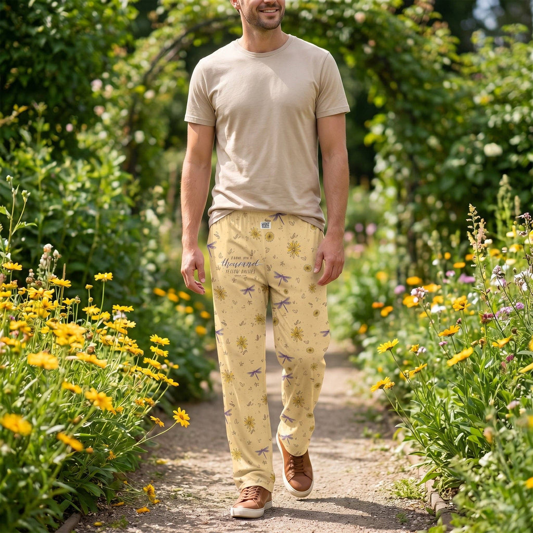 Gilmore Girls Thousand Yellow Daisies Lounge Pants