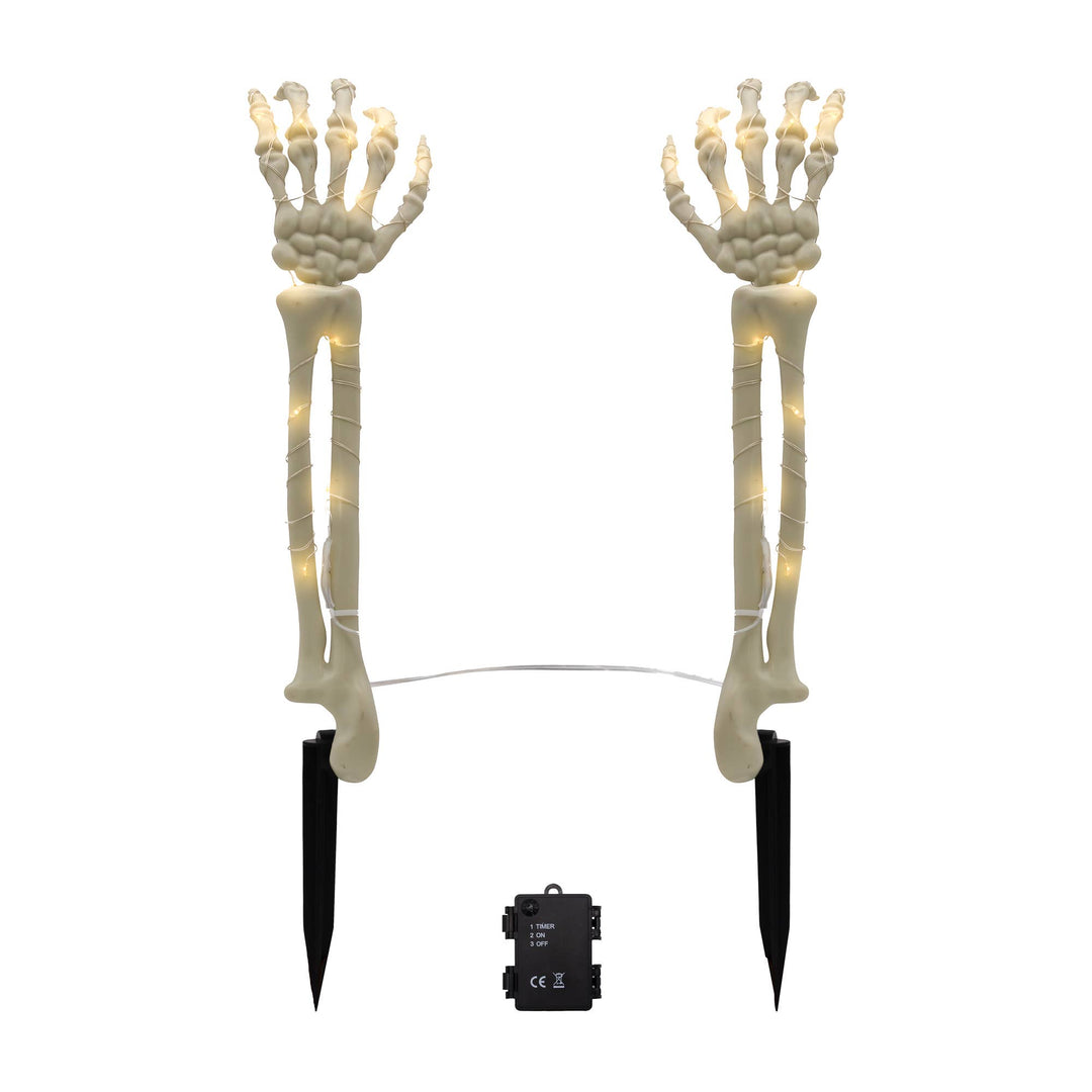 Battery Operated Lighted Skeleton Arms -