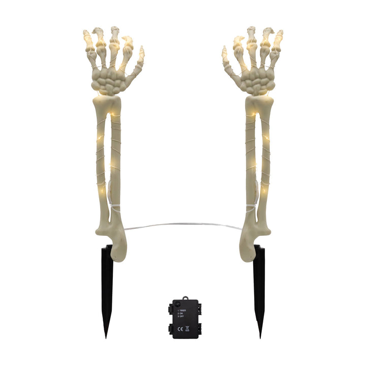 Battery Operated Lighted Skeleton Arms -