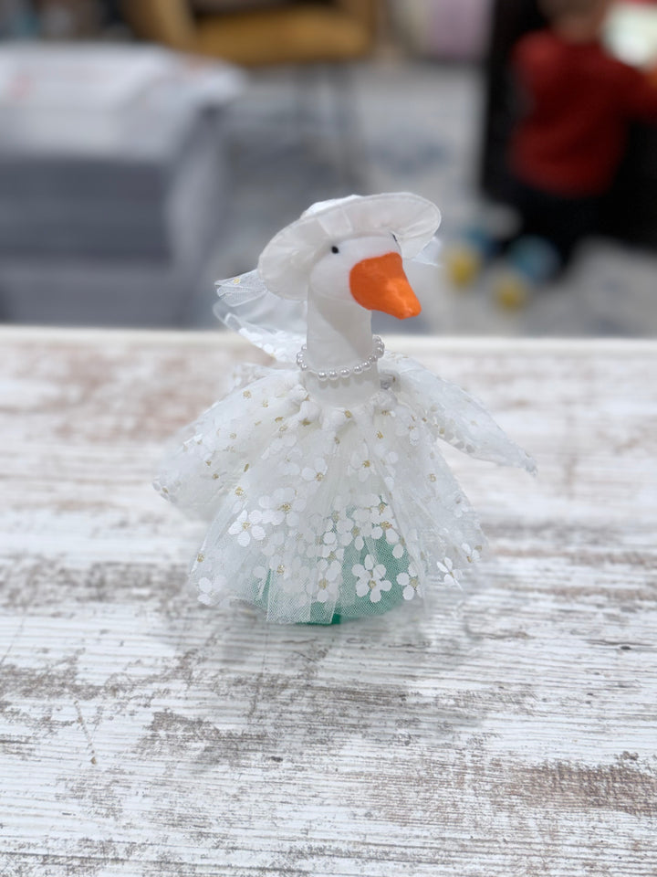 Tulle Dress Desk Goose Outfit