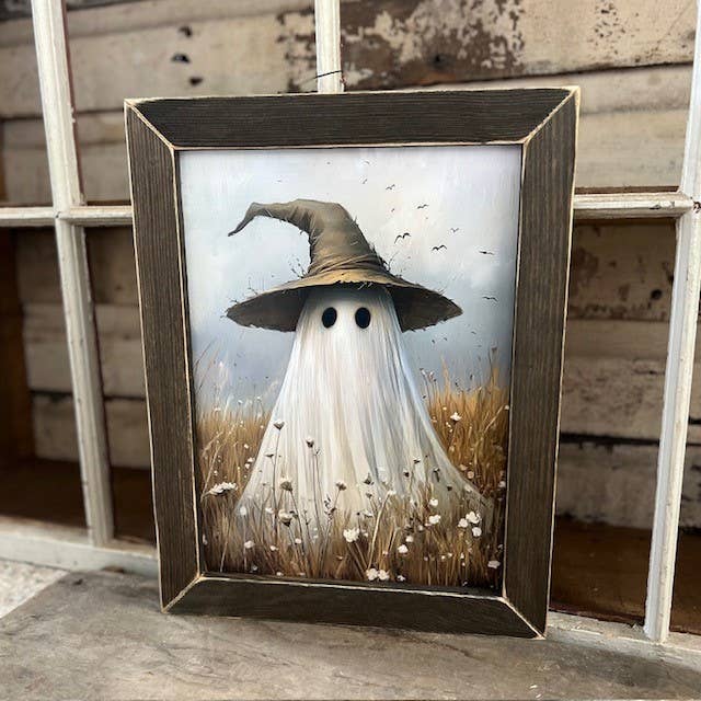 Fall Ghost with Hat