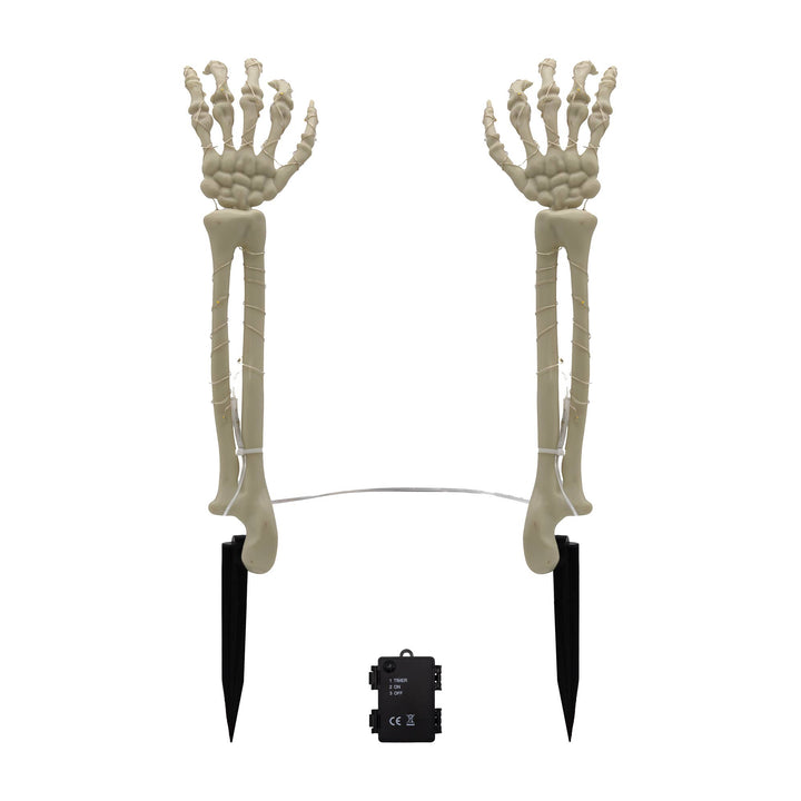 Battery Operated Lighted Skeleton Arms -