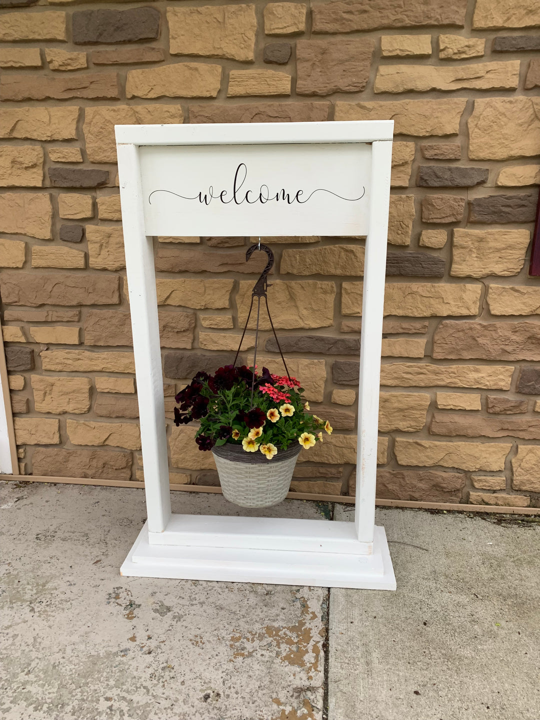 Hanging Flower Basket Stand Class Saturday, May 18th @ 11am
