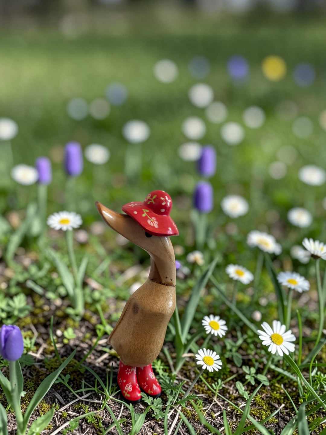 Flower Hat Bamboo Duckling 