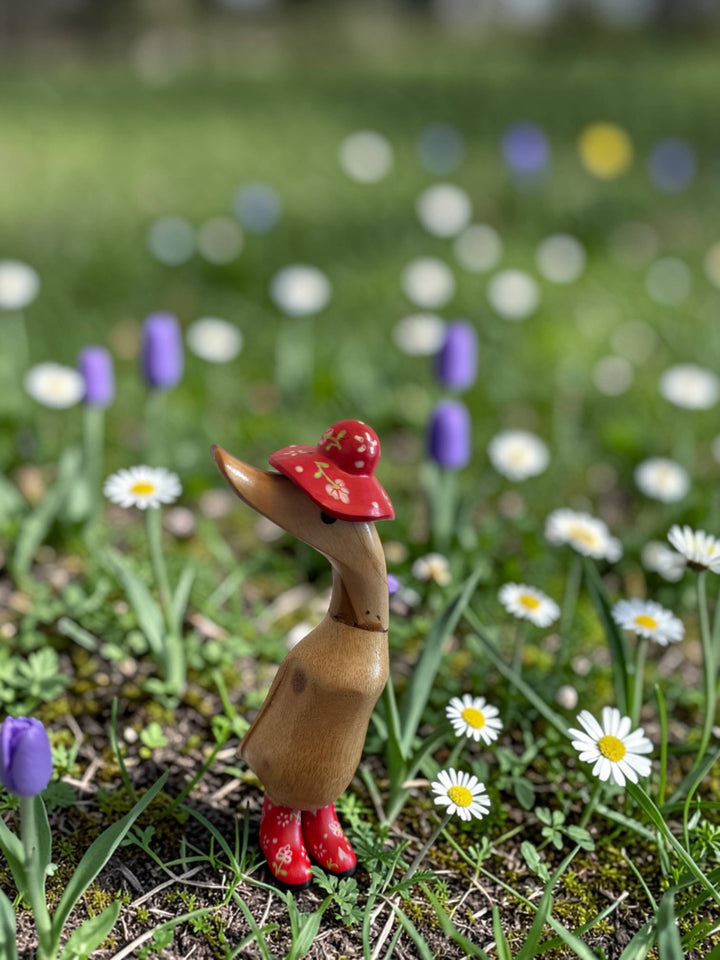 Flower Hat Bamboo Duckling 