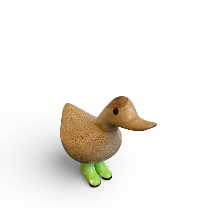 Polka Dot Boots Bamboo Ducky 