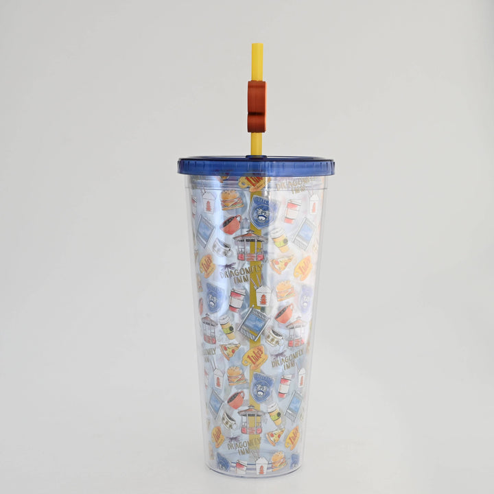 Gilmore Girls Destinations 24oz Plastic Cold Cup w/ Lid