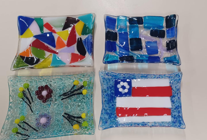 Fused Glass Soap Dish Workshop Sunday, May 3rd @ 1pm