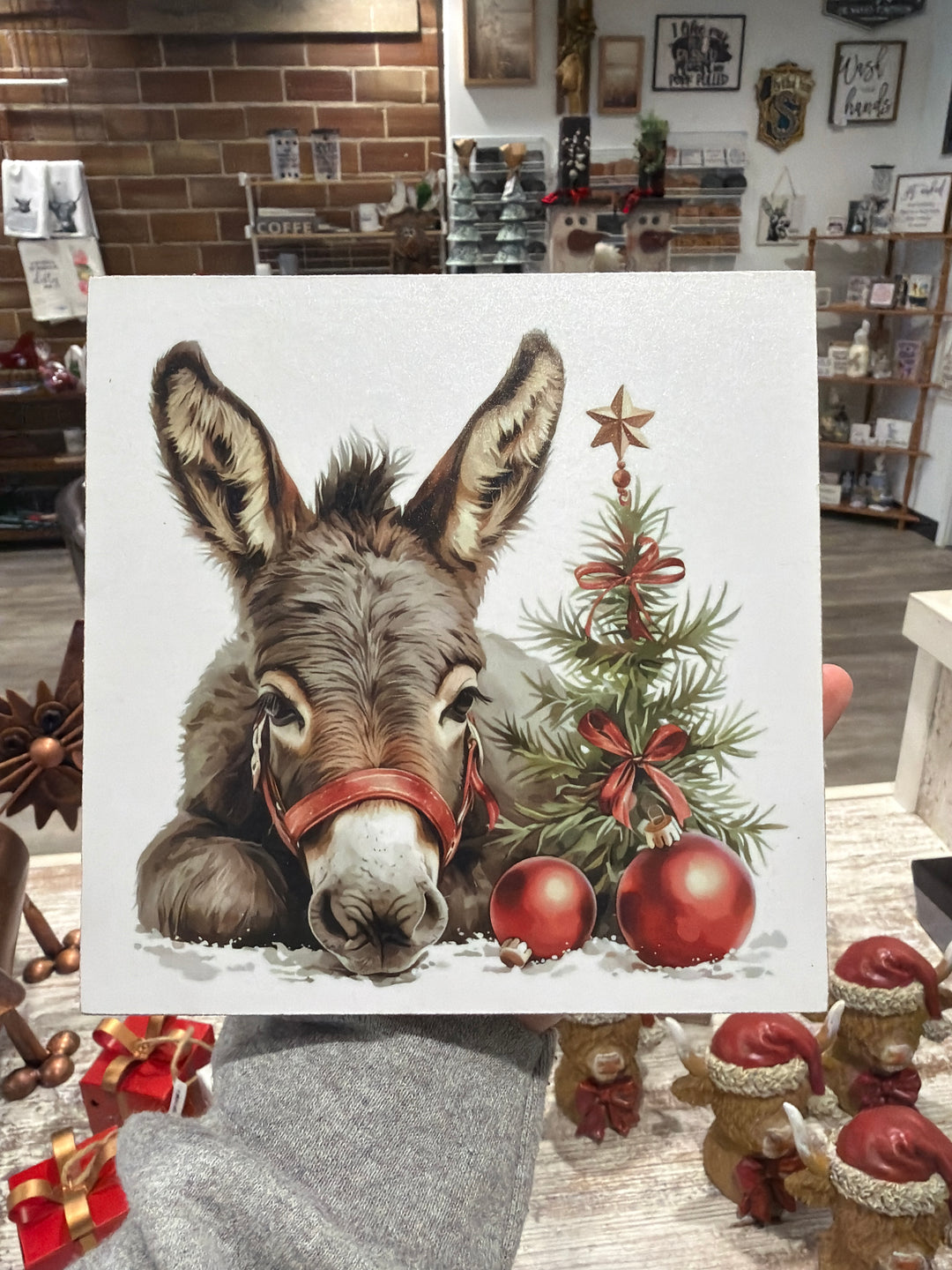 Christmas Donkey
