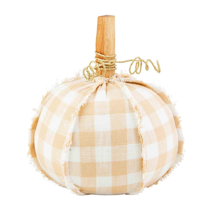 Gingham Pumpkin