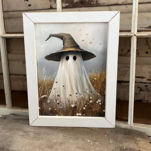 Fall Ghost with Hat