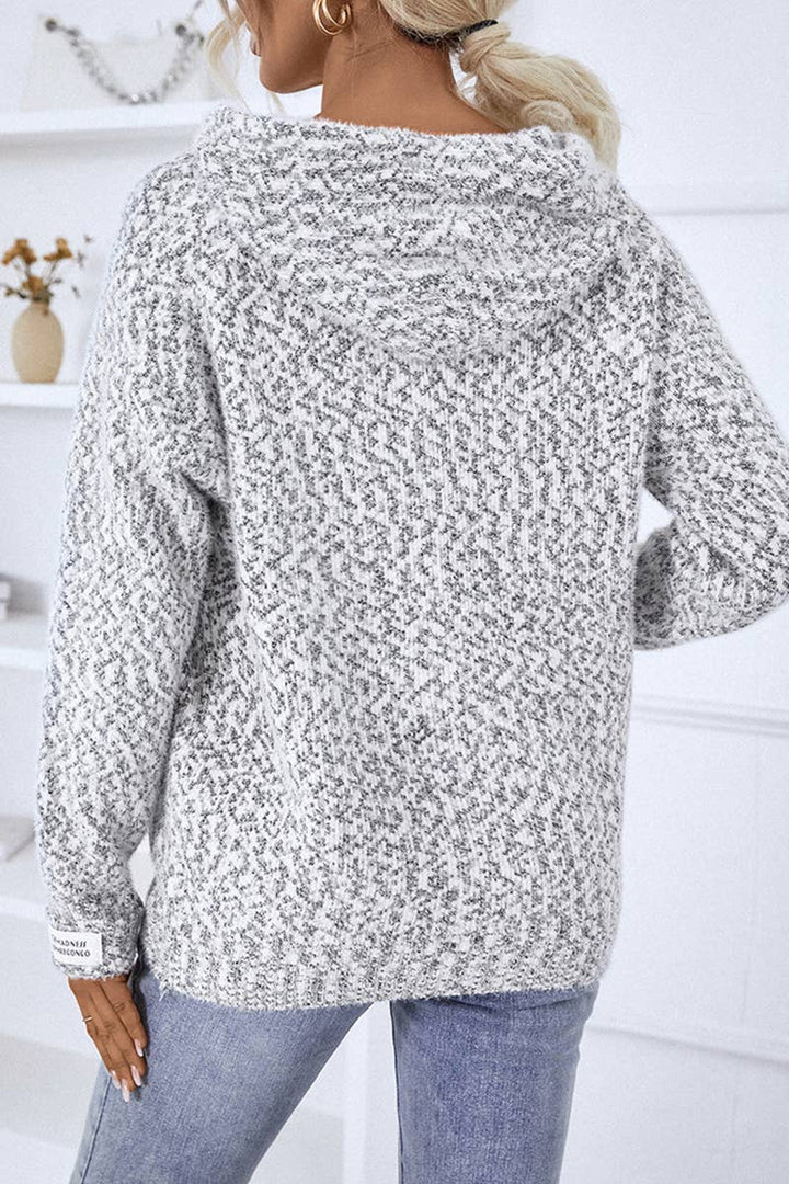 Casual Zip-Up  Hoodie Cardigan Sweater