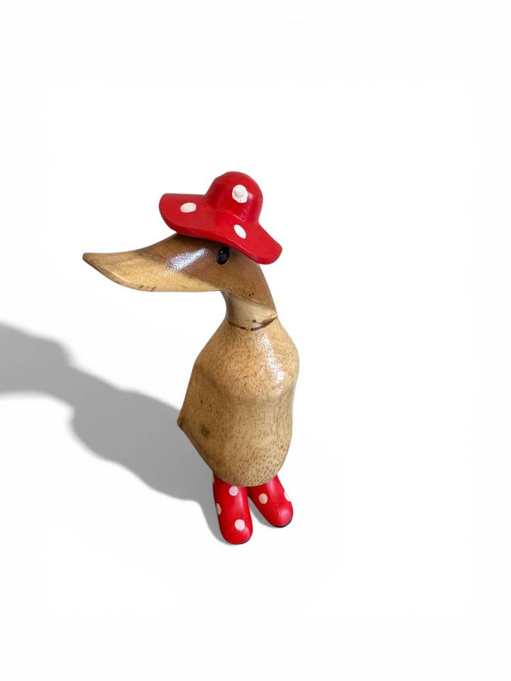 Polka Dot Hat Bamboo Duckling