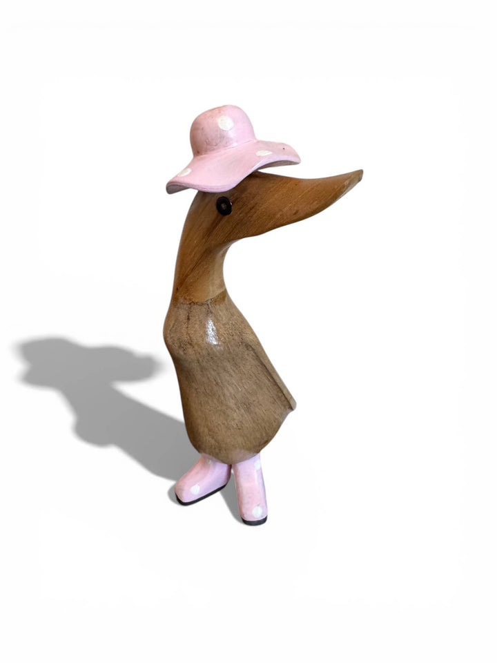Polka Dot Hat Bamboo Duckling
