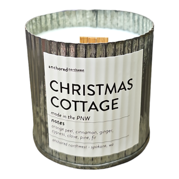 Christmas Cottage | Cozy Holiday Wood Wick Candle