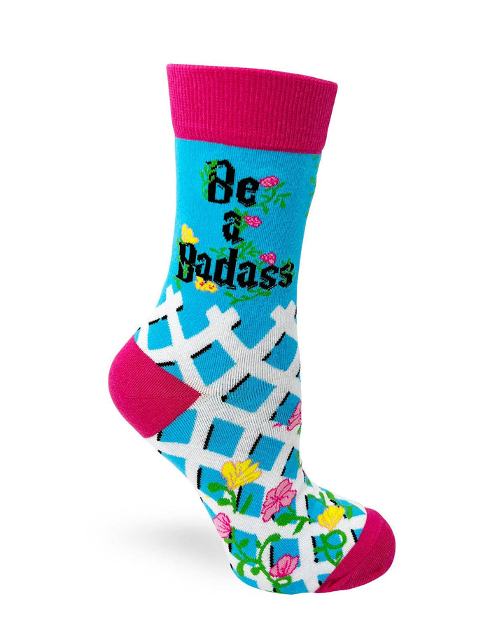 Be a Badass Women's Crew Socks