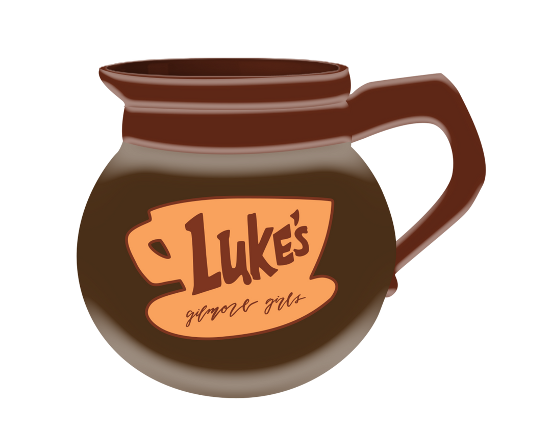 Gilmore Girls Luke's Coffee Pot Ceramic 3D Sculpted Mug