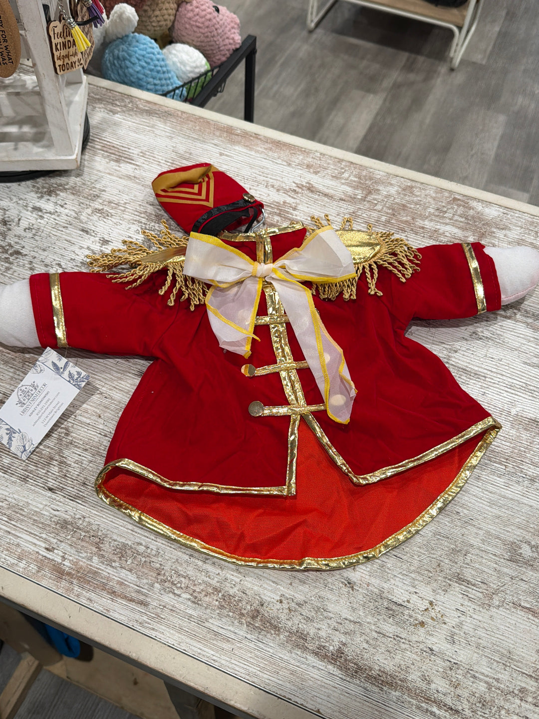 Nutcracker Porch Goose Outfit