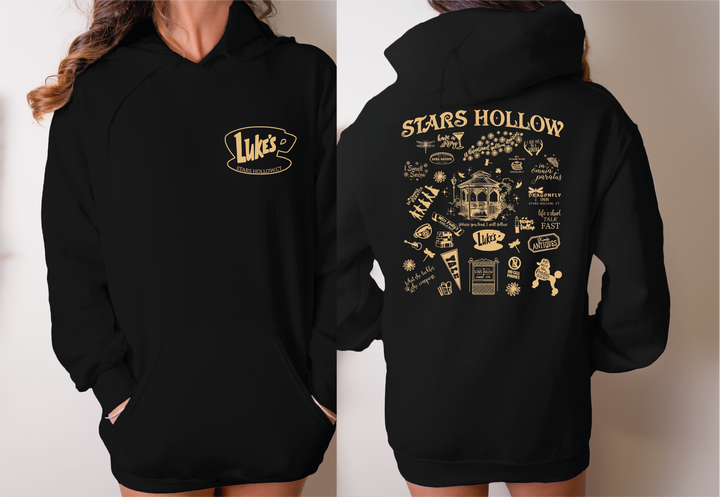 Stars Hollow Sweatshirt and Hoodie, Lukes Coffee Hoodie