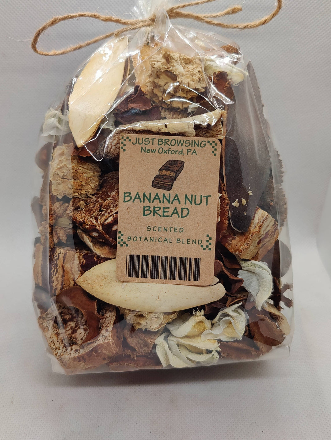Scented Botanical Potpourri  - Banana Nut Bread