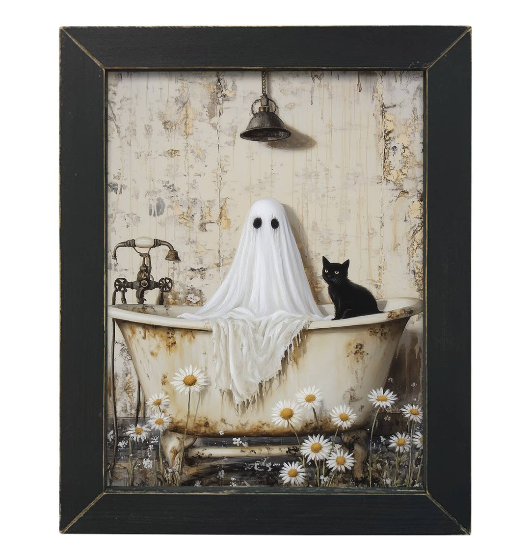 FLORAL GHOST BATHTUB