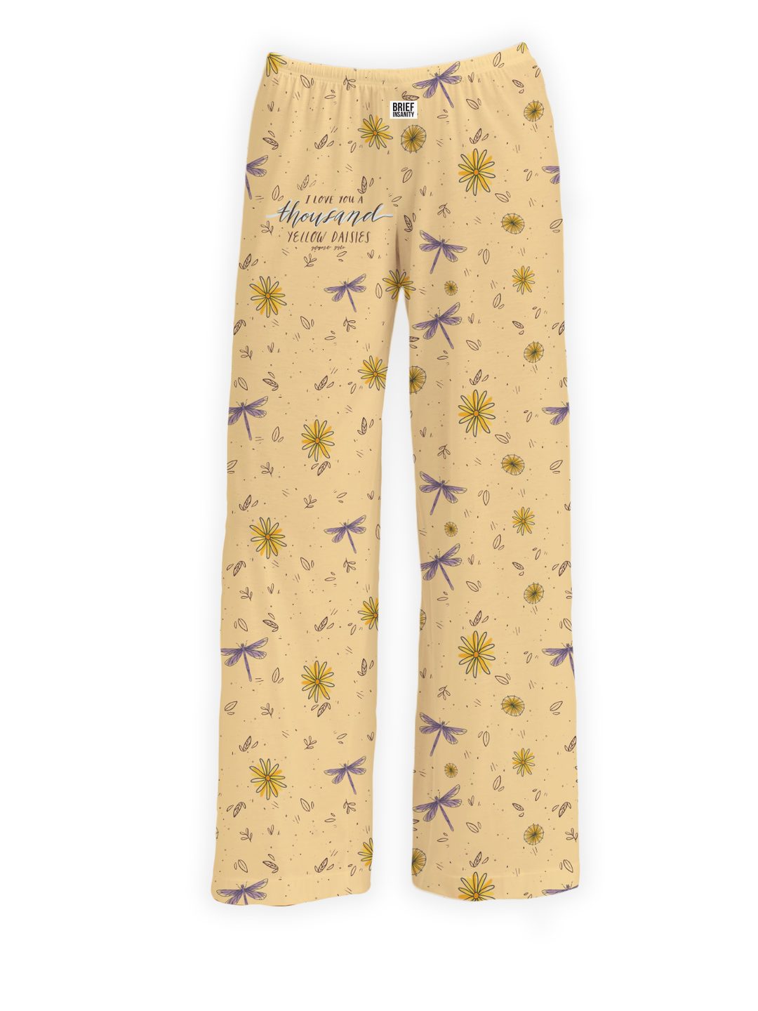 Gilmore Girls Thousand Yellow Daisies Lounge Pants