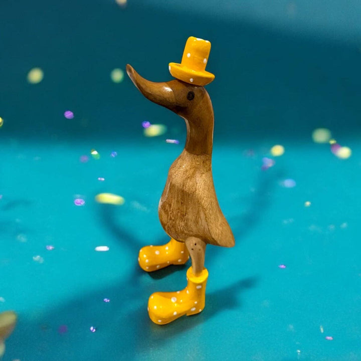 Chunky Boot Ducks - Spotty Hat