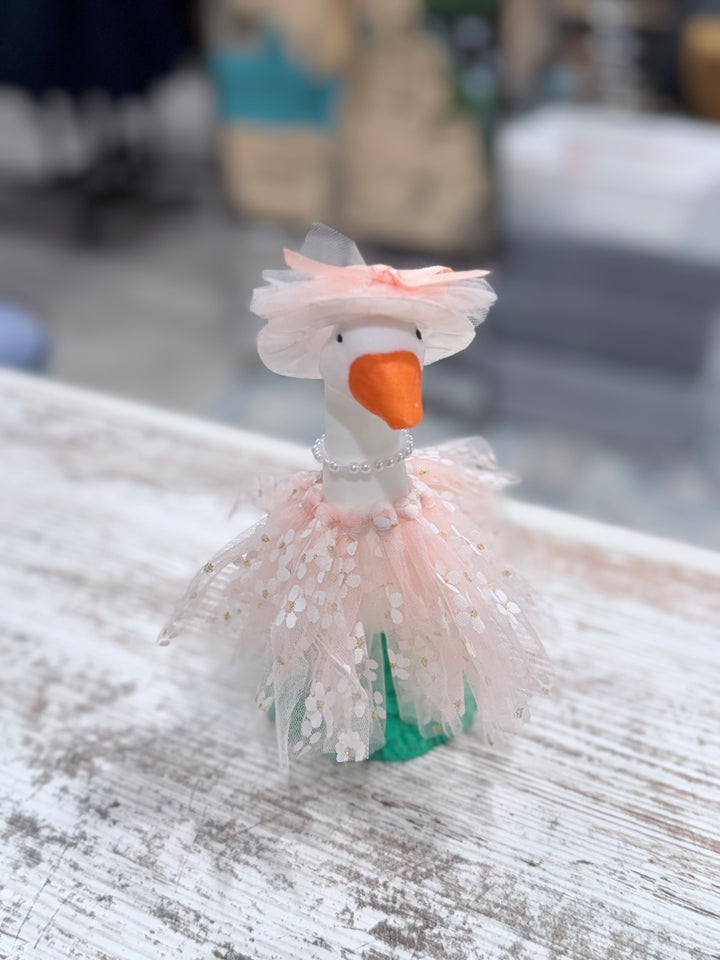 Tulle Dress Desk Goose Outfit