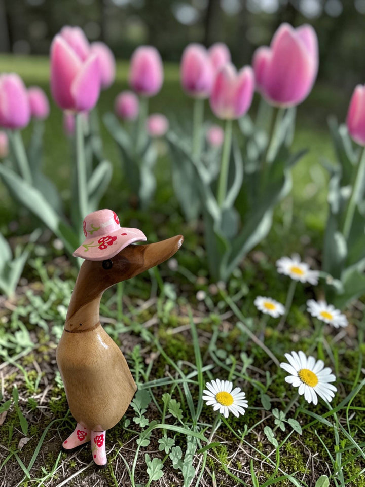 Flower Hat Bamboo Duckling 