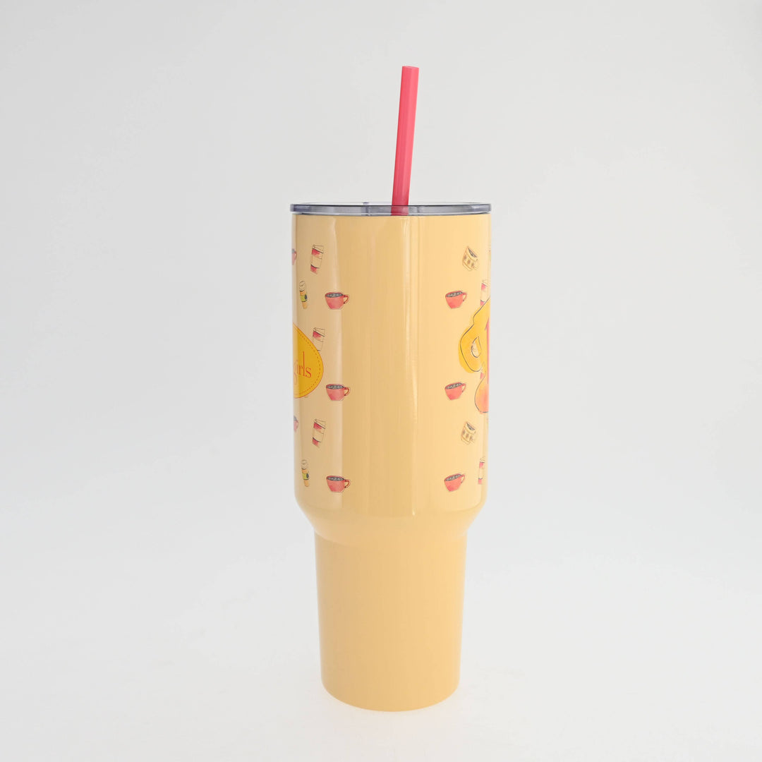 Gilmore Girls Watercolor Luke's Pattern 40oz SS Tumbler