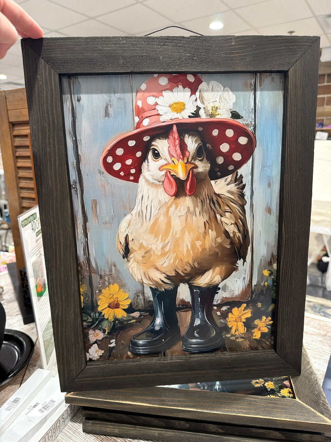 Chicken in Hat