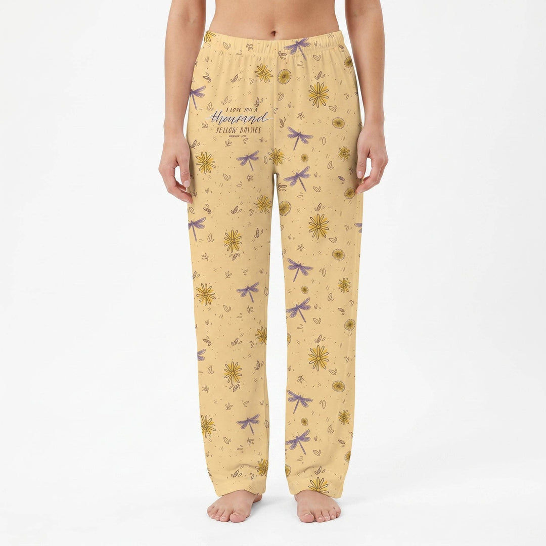 Gilmore Girls Thousand Yellow Daisies Lounge Pants