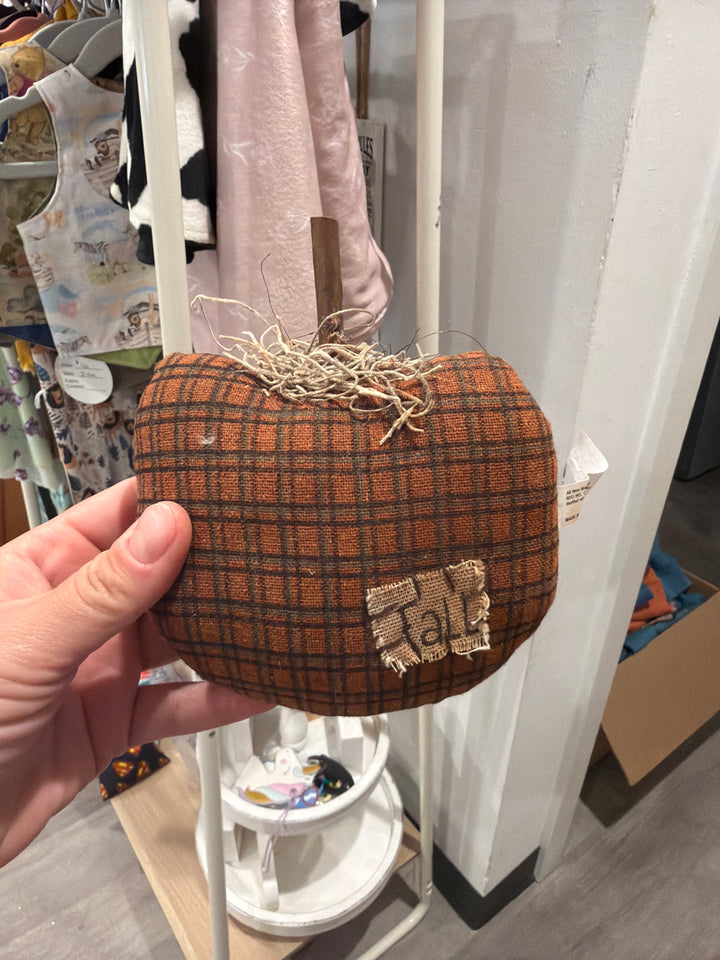 Stuffed Pumpkin Mossy Top