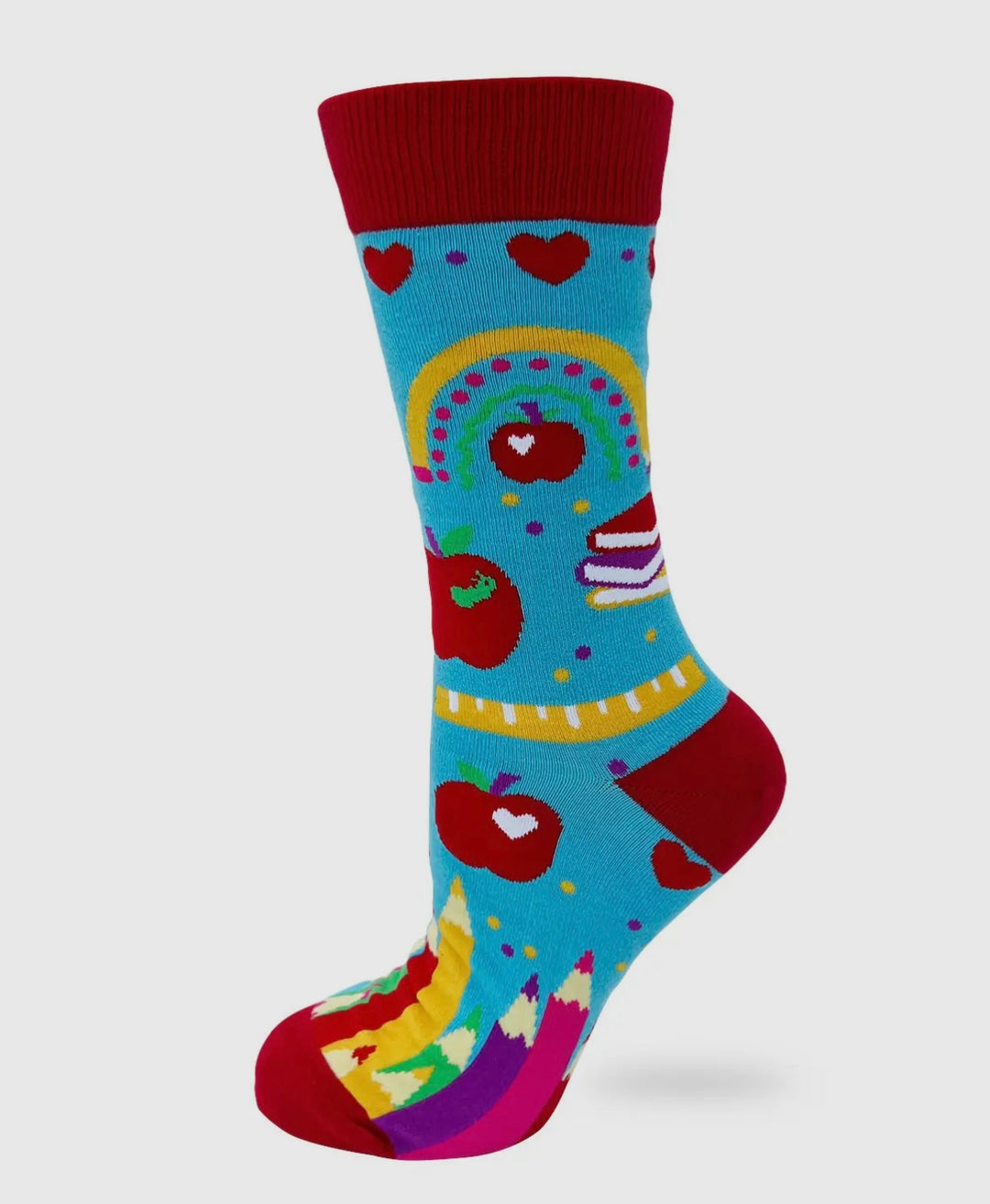 I Became a Teacher For The Money and Fame Women's Novelty Crew Socks