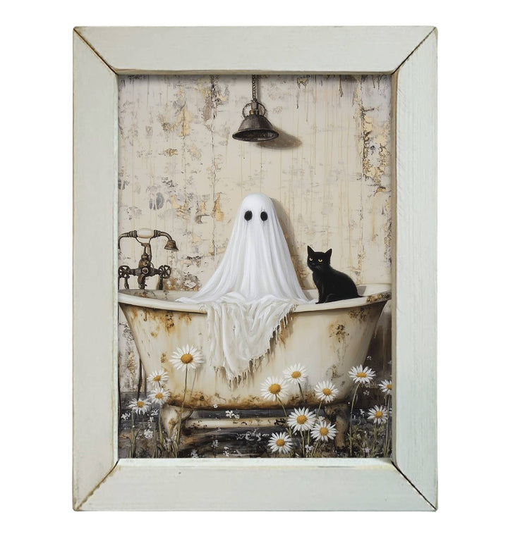 FLORAL GHOST BATHTUB