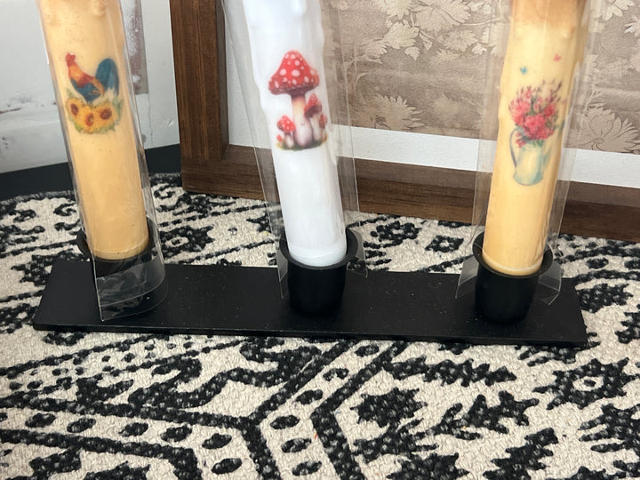Triple Taper Candle Holder