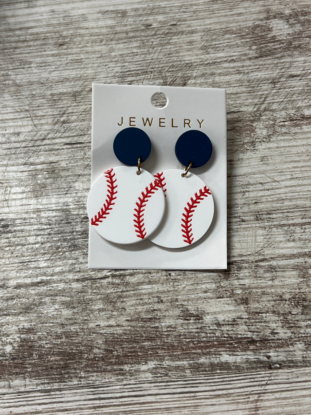 Baseball Earrings