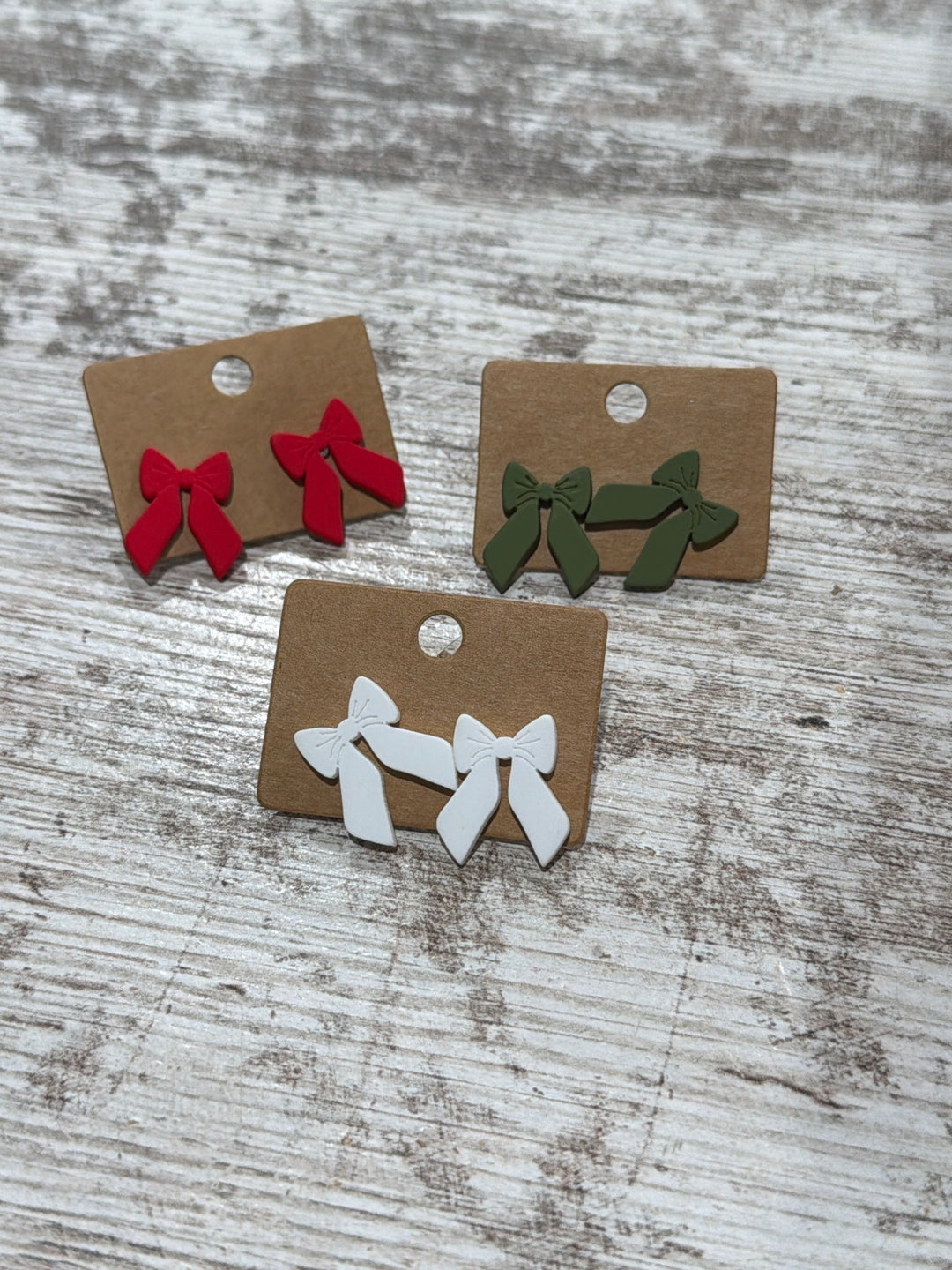 Bow Stud Earrings