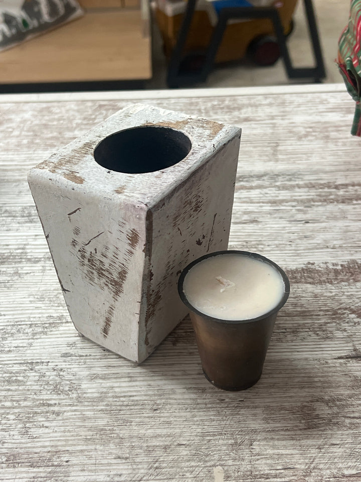 Candle with Mold