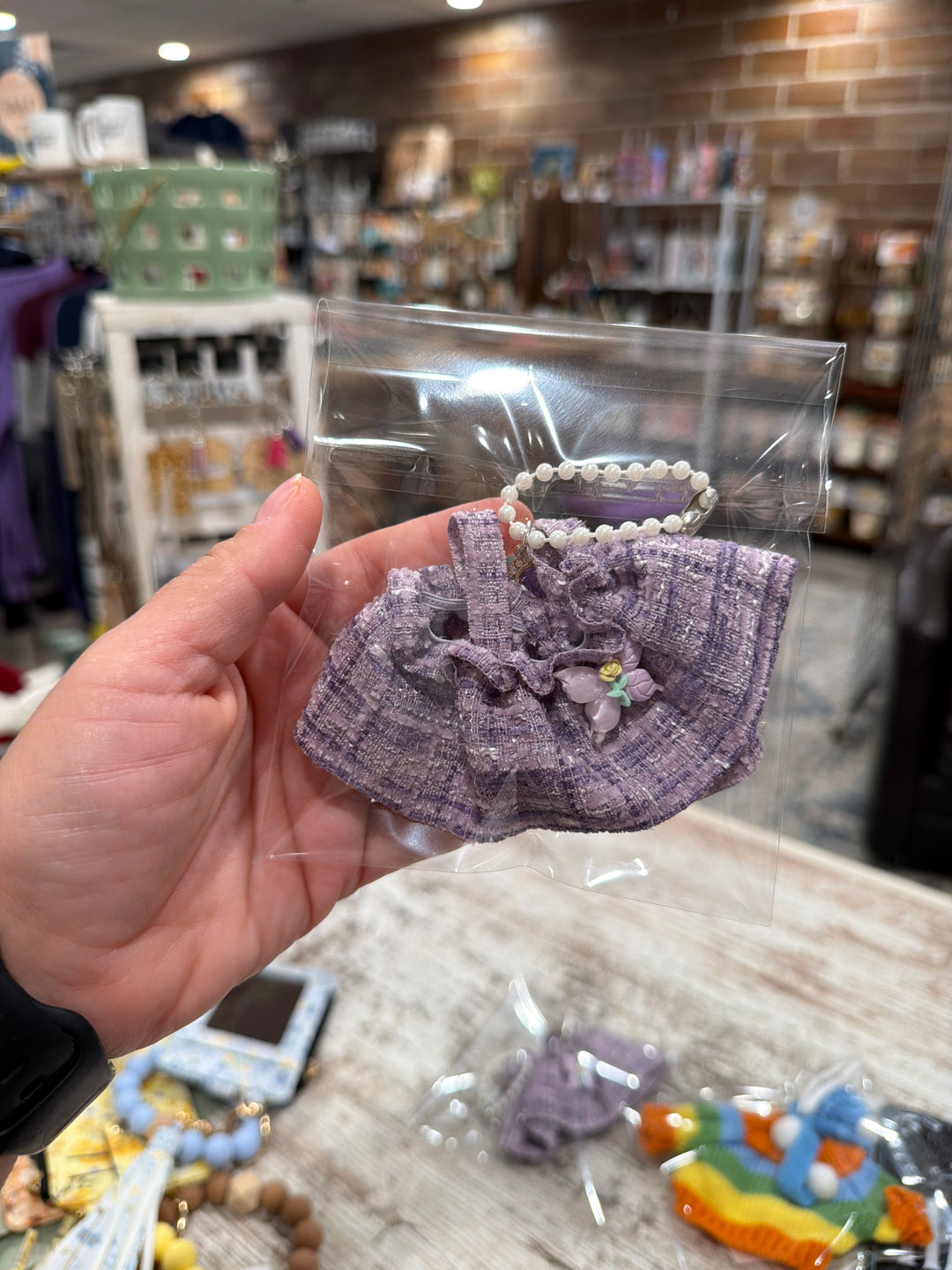Purple Dress Desk Goose