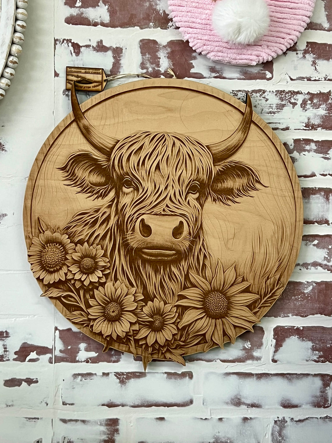 Cow Engraving