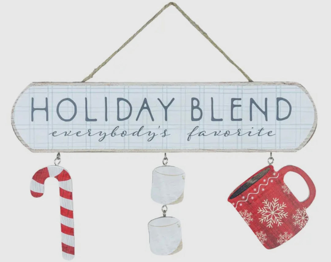 Holiday Blend Sign