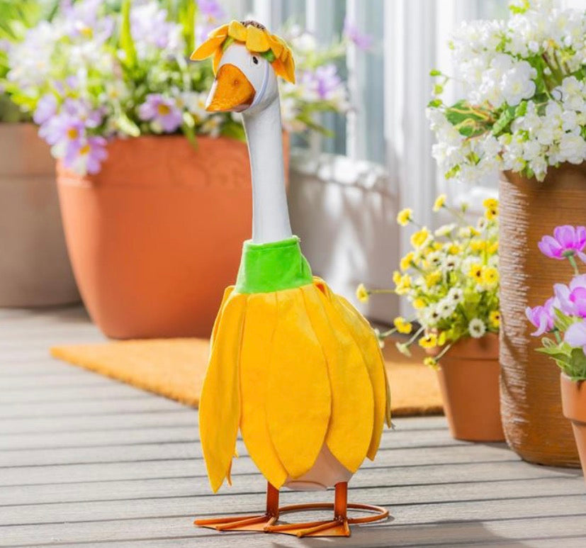Sunflower Radiance Porch Goose Outfit 21 inch