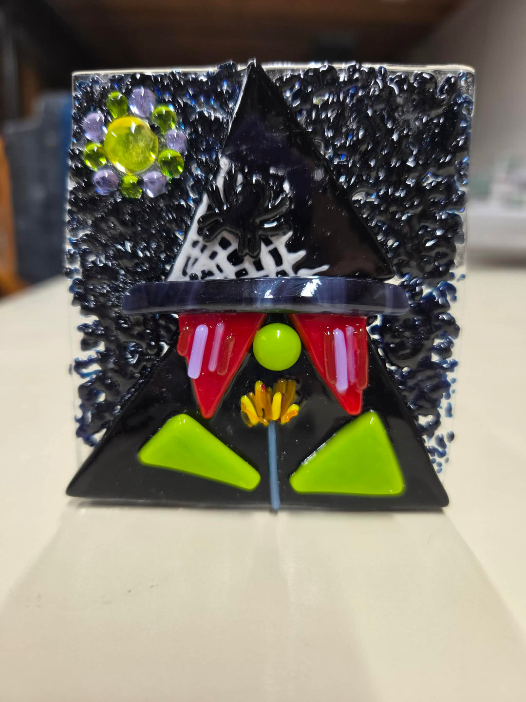 Fused Glass Witch Tea-light Candle Holder Sunday, September 20th @ 1pm